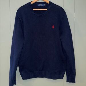 Mens Polo by Ralph Lauren Blue Pullover Sweater